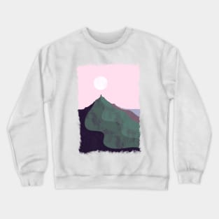 The mauve sky peak Crewneck Sweatshirt